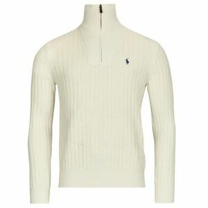 Pulóverek Polo Ralph Lauren PULL 1/2 ZIP EN LAINE MELANGE kép