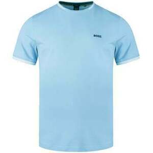 Rövid ujjú pólók BOSS Taul T-Shirt Light Pastel Blue kép