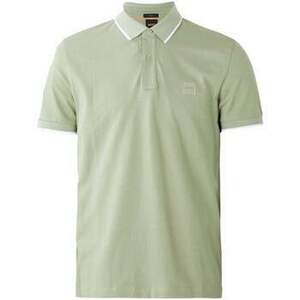 Rövid ujjú galléros pólók BOSS Slim Fit Passertip Polo Shirt Open Green kép