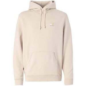 Pulóverek Tommy Jeans Tonal Logo Badge Hoodie Oat Marl Heather kép