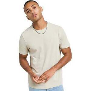 Rövid ujjú pólók BOSS Pique Taddy T-Shirt Light Beige kép