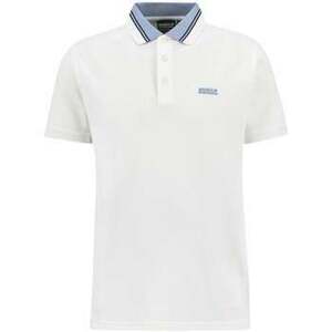 Pólók / Galléros Pólók Barbour Bruce Tipped Polo Shirt White kép