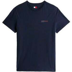 Rövid ujjú pólók Tommy Jeans Cotton Basic T-Shirt Navy kép