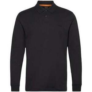 Hosszú ujjú galléros pólók BOSS Pe Interlock Long Sleeve Polo Shirt Black kép