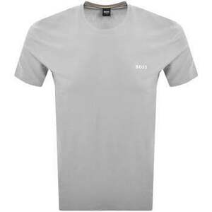 Rövid ujjú pólók BOSS Mix Match T-Shirt Light Grey kép