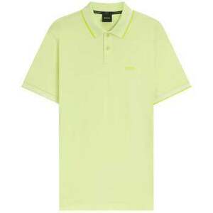 Rövid ujjú galléros pólók BOSS Slim Fit Paul Polo Shirt Light Pastel Green kép