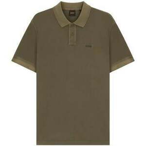 Rövid ujjú galléros pólók BOSS Prime Cotton Pique Polo Shirt Open Green kép