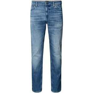 Farmerek BOSS Delaware Bo Slim fit Stretch Denim Jeans Bright Blue kép
