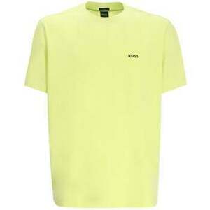 Rövid ujjú pólók BOSS Crew Neck Tee T-Shirt Light Pastel Green kép