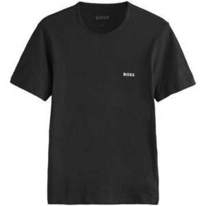 Rövid ujjú pólók BOSS Cotton Basic T-Shirt Black kép