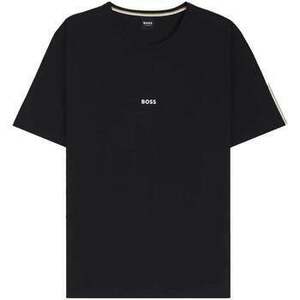Rövid ujjú pólók BOSS Lightweight Unique T-Shirt Black kép