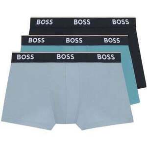 Boxerek BOSS Cotton Stretch 3 Pack Power Trunks Blue kép