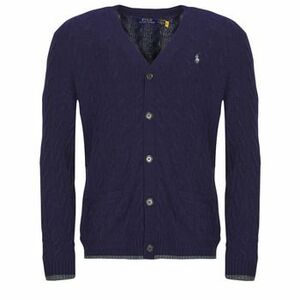Mellények / Kardigánok Polo Ralph Lauren GILET EN MAILLE TORSADEE LAINE CACHEMIRE kép