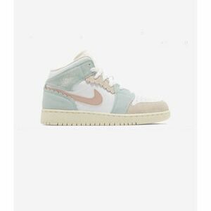 Divat edzőcipők Nike Jordan 1 Mid SE Pink Oxford (GS) kép