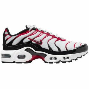 Divat edzőcipők Nike Air Max Plus Pure Platinum Black White University Red (GS) kép