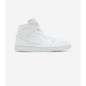 Magas szárú edzőcipők Nike Air Jordan Mid Triple White (2022) (Women's) kép