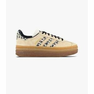 Rövid szárú edzőcipők adidas Gazelle Bold Cream Black Leopard (Women's) kép