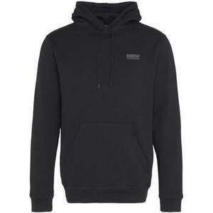 Pulóverek Barbour Small Logo Hoodie Black/Pewter kép