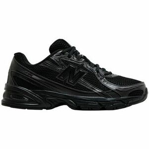 Rövid szárú edzőcipők New Balance 740 Triple Black kép