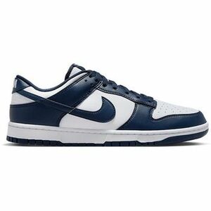 Divat edzőcipők Nike Dunk Low White Midnight Navy kép