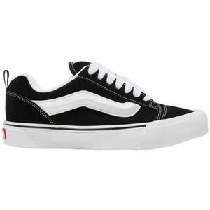 Divat edzőcipők Vans Knu Skool Black White kép
