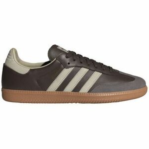 Divat edzőcipők adidas Samba OG Brown Putty Grey kép