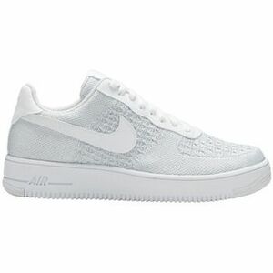 Divat edzőcipők Nike Air Force 1 Flyknit 2 White Pure Platinum kép