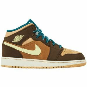 Divat edzőcipők Nike Jordan 1 Mid Cacao Wow (GS) kép