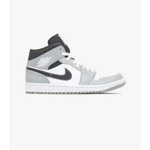 Divat edzőcipők Nike Air Jordan 1 Mid Light Smoke Grey Anthracite kép