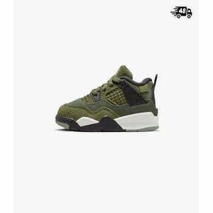 Divat edzőcipők Nike Jordan 4 Craft Olive Enfant kép