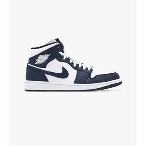 Divat edzőcipők Nike Jordan 1 mid Obsidian kép