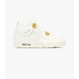 Divat edzőcipők Nike Air Jordan 4 Metallic Gold kép
