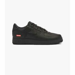 Divat edzőcipők Nike Air Force 1 Low Black Supreme kép
