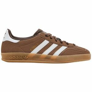 Rövid szárú edzőcipők adidas Gazelle Indoor Earth Strata White Gold Metallic kép