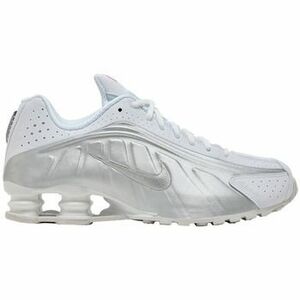 Rövid szárú edzőcipők Nike Shox R4 White Bright Crimson Metallic Silver kép