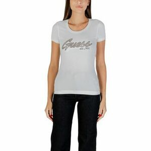 Guess Nôi póló fehér Logo - L kép