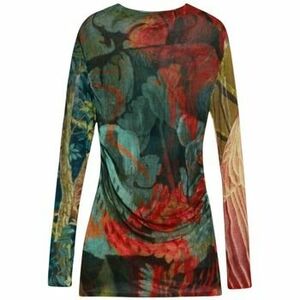Hosszú ujjú pólók Desigual JERS_TAPIZ_LACROI 25WWJF48 kép