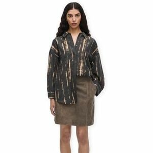 Blúzok Rouge Edit Alinine Print Shirt - Meteorite kép