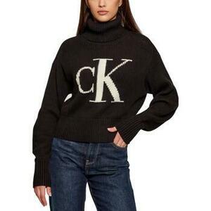 Pulóverek Calvin Klein Jeans BLOWN UP CK LOOSE SWEATER CONTRA LV047D349G kép