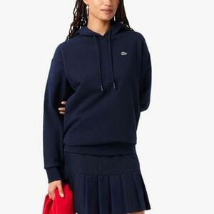 Pulóverek Lacoste OVERSIZED FLEECE HOODIE kép