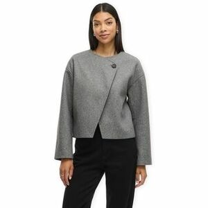 Kabátok Vila Quinn Jacket - Medium Grey Melange kép
