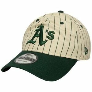Baseball sapkák New-Era OAKLAND ATHLETICS MLB PINSTRIPE DARK GREEN 9TWENTY kép