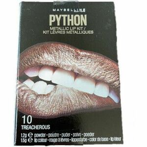 Szemfesték paletták Maybelline New York Python Metallic Lipstick Kit - 10 Treacherous kép