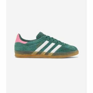 Rövid szárú edzőcipők adidas Gazelle Indoor Collegiate Green Lucid Pink (Women's) kép
