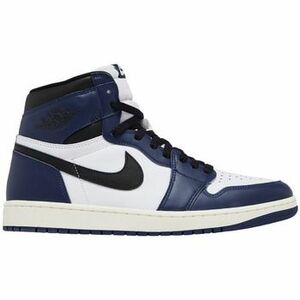 Magas szárú edzőcipők Nike Jordan 1 Retro High OG Midnight Navy kép