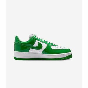 Rövid szárú edzőcipők Nike Air Force 1 Low '07 Kelly Green Patent (Women's) kép