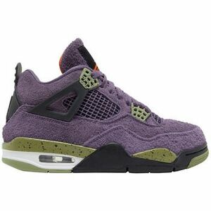 Magas szárú edzőcipők Nike Jordan 4 Retro Canyon Purple (Women's) kép