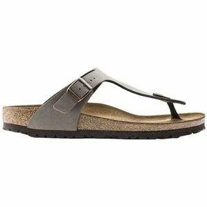Szandálok / Saruk BIRKENSTOCK Gizeh Nobuck Birko-Flor Regular - Stone kép