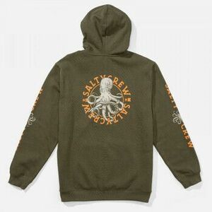 Pulóverek Salty Crew Tentacles hooded fleece kép