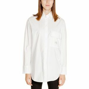 Ingek / Blúzok Calvin Klein Jeans LONG COTTON UTILITY J20J223867 kép